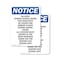 Signmission No Entry During School Hours This OSHA Notice Sign, Plastic, 7in W x 10in L, 2PK OS-2PACK-NS-P-710-V-14515 - alternate 1